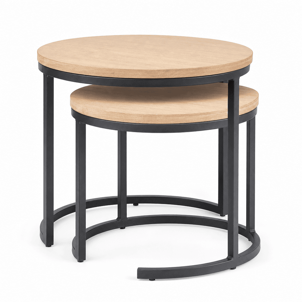 Nestpoint Side Tables, Set of 2 studio product photograph