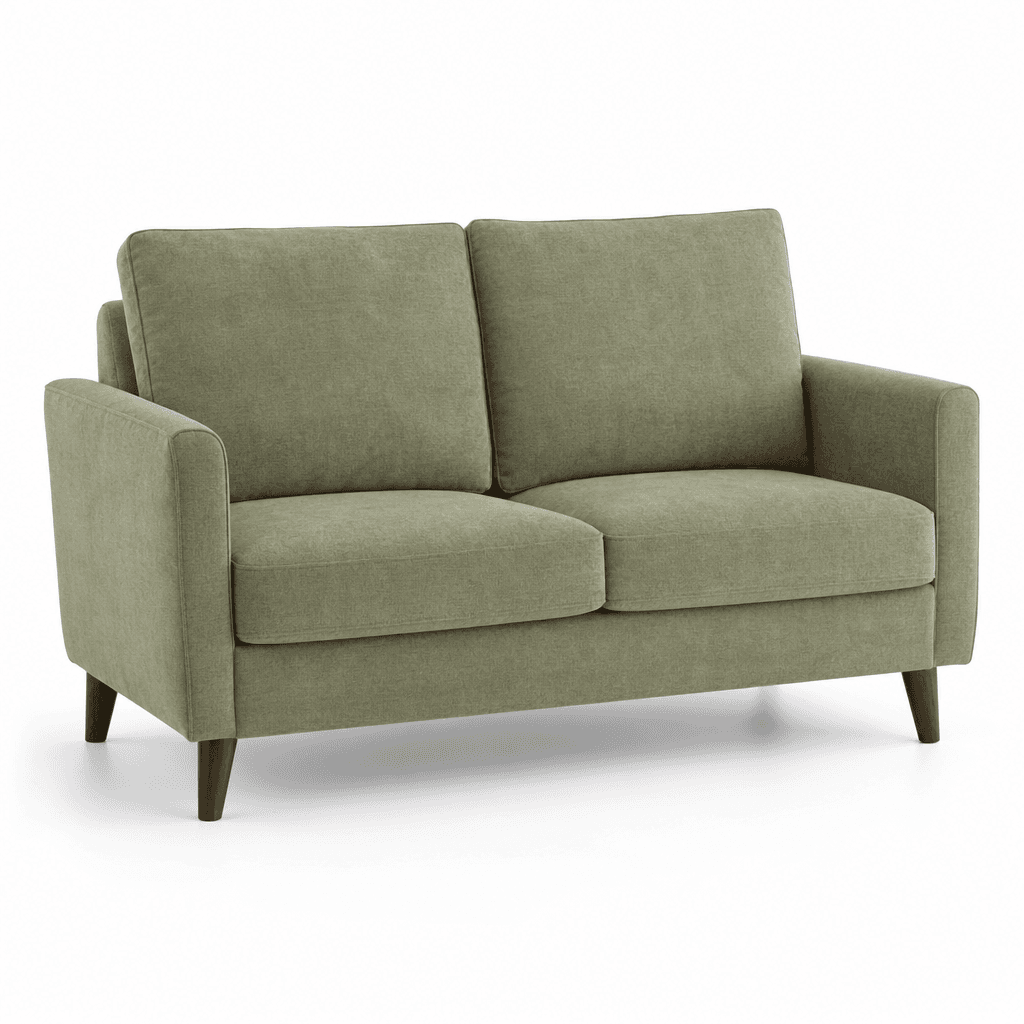 Softline Compact Loveseat, 58-Inch studio product photograph